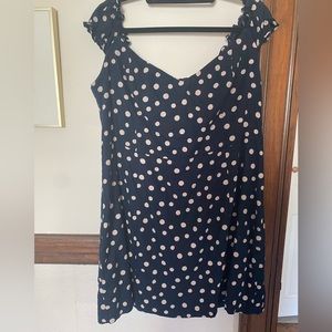 Abercrombie & Fitch Polka Dot Corset Dress